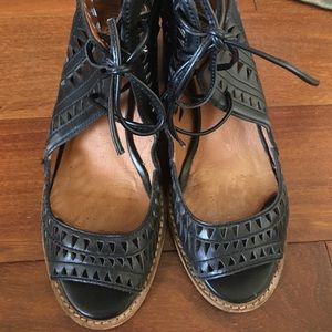 Jeffrey Campbell genuine leather sandals